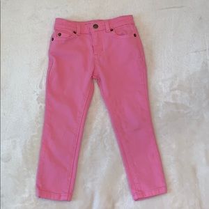 Vineyard Vines Girls 3T Pink Denim Jeans Pants